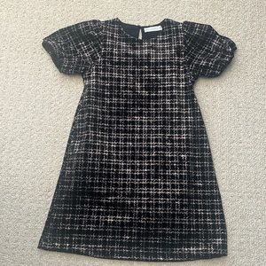 Beautiful Zara girls velvet dress in size 9